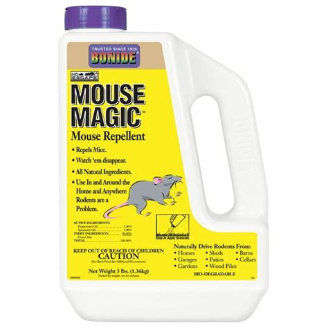The economic advantages of using Bonide's mouse magic repellent for rodent prevention